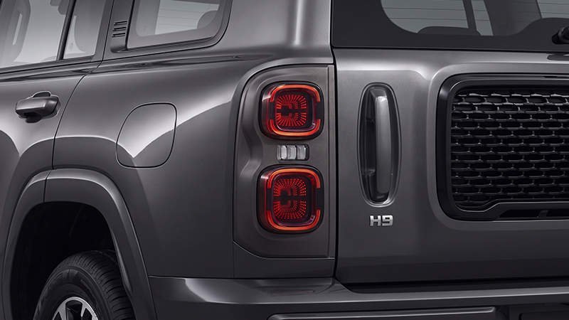 HAVAL H9, Жарықдиодты артқы шамдар