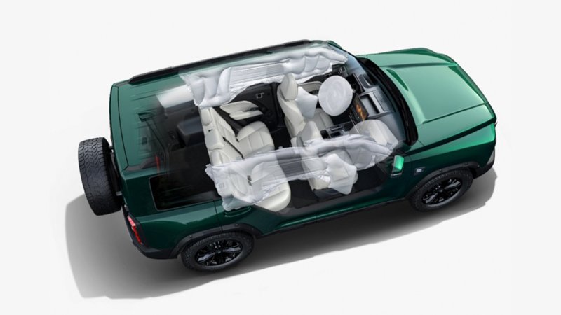 HAVAL H7, 6 подушек безопасности